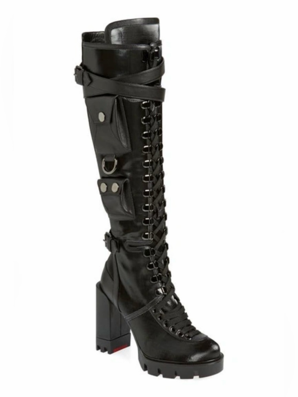 Christian Louboutin Sand and Glory RARE boots RETAIL 3995